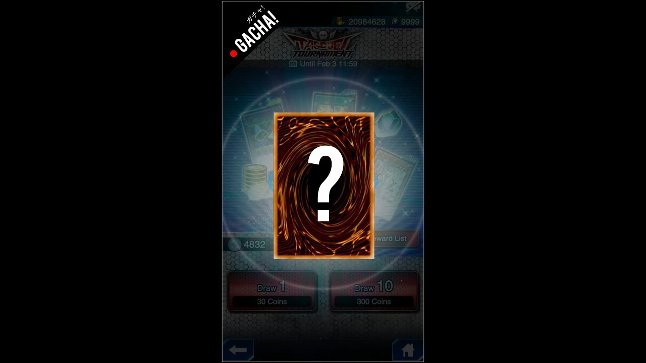 Yugioh Duel Links - Gacha! Tag Duel Tournament Lottery with 8K coins