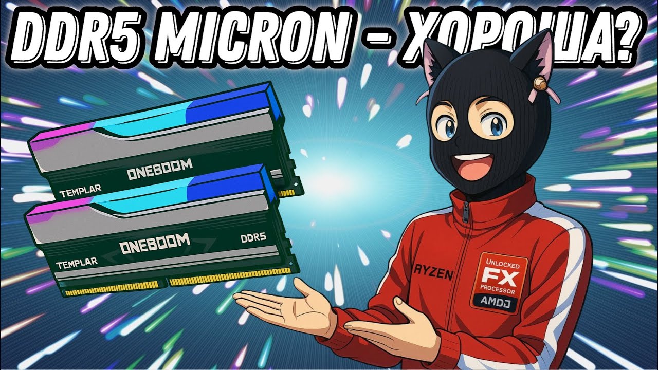Самая бюджетная DDR5 / Тест DDR5 Micron VS Hynix / Какую DDR5 купить для игр в 2025 году ?