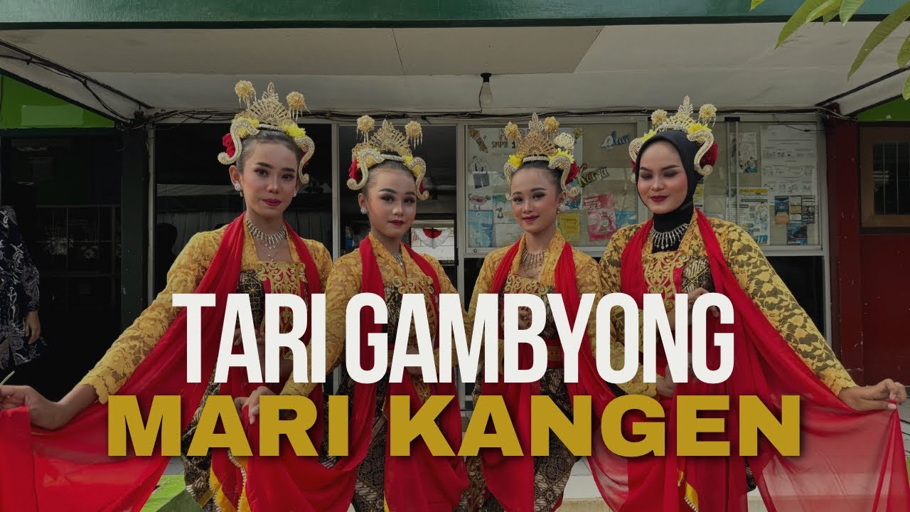 Tari Gambyong Mari Kangen oleh Extrakurikuler Seni Tari SMPN 1 Tanggunggunung