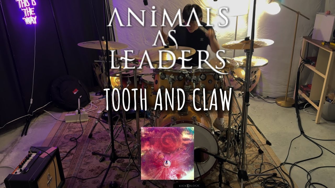 ANIMALS AS LEADERS - TOOTH AND CLAW - FINAL TAKE - Drum Cover by Gavin Steele