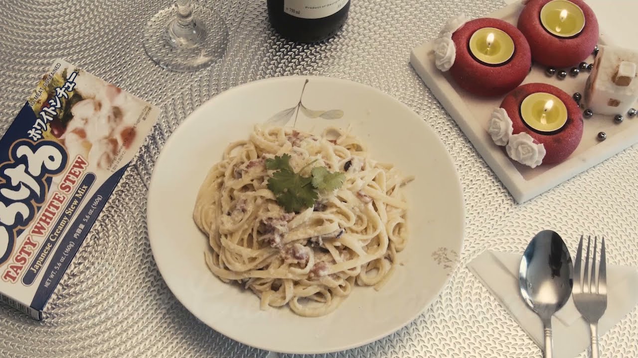 S&B Сүүн соусаар гэрийн нөхцөлд карбонара хийх хялбар жор