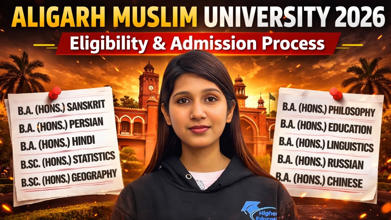 AMU Application Form Out 2026 | CUET Courses, Subject Combination & Eligibility