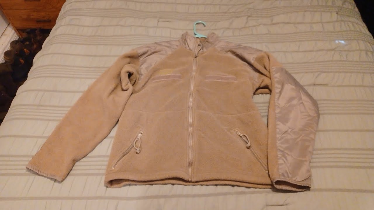 Polartec 200 AOS Tactical Theros Fleece Jacket Fullzip Tan 499 AKA Coyote Video Review