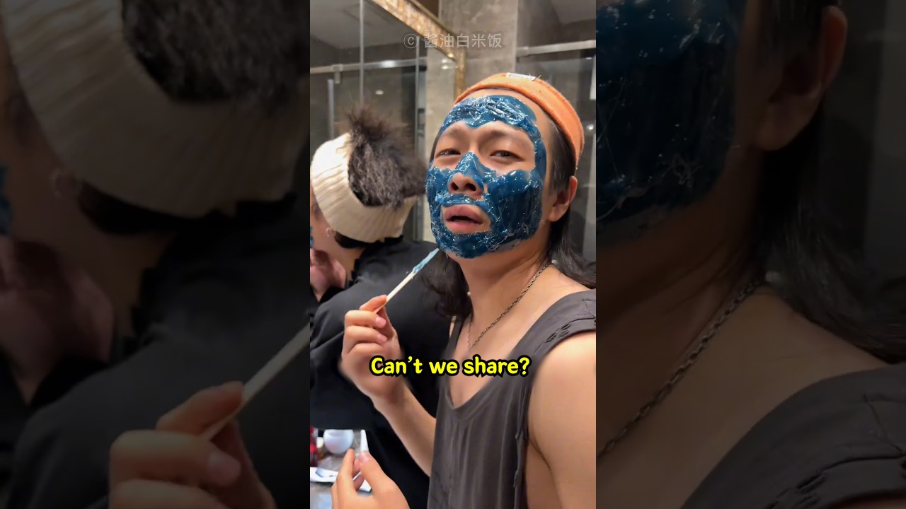 Hard Wax as a Face Mask