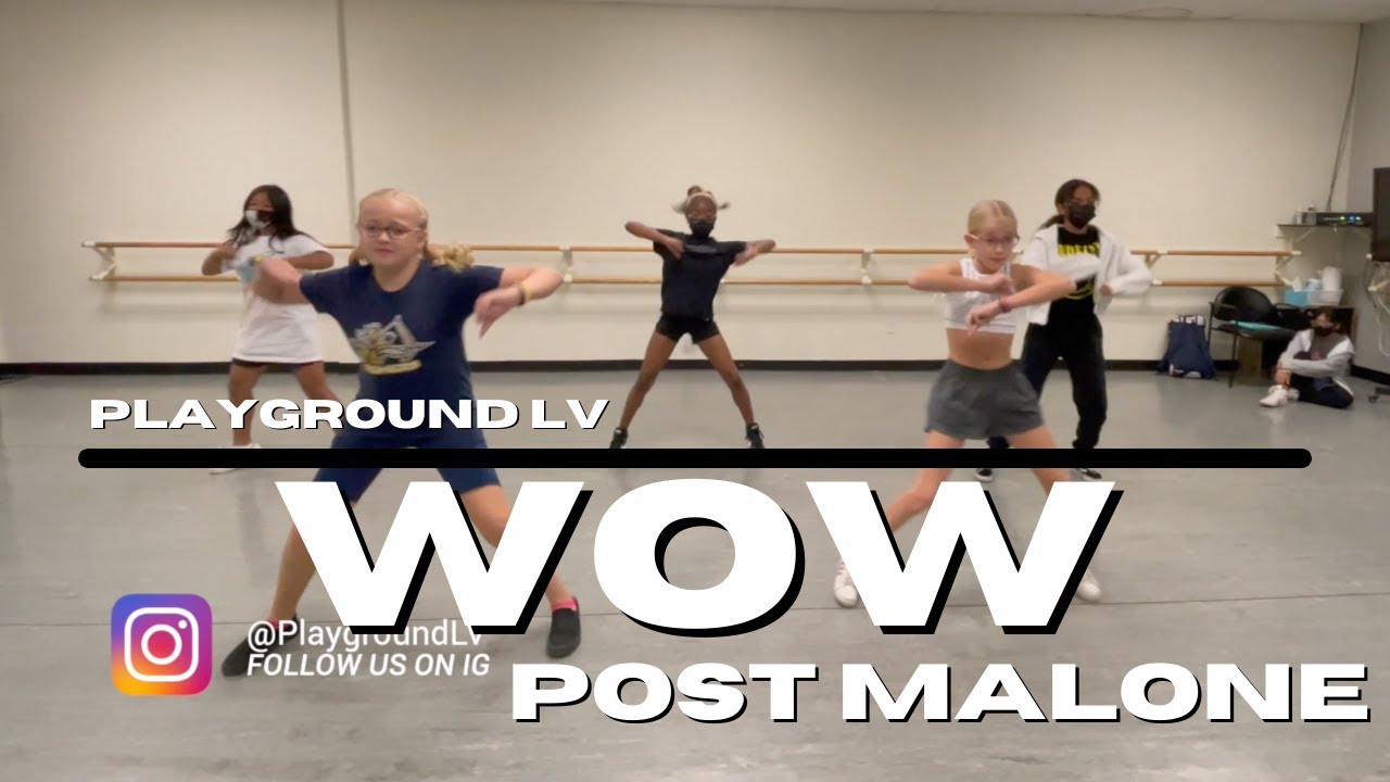 WOW Post Malone Choreography - Las Vegas Youth Dance Class | Playground LV Marisa Corrales