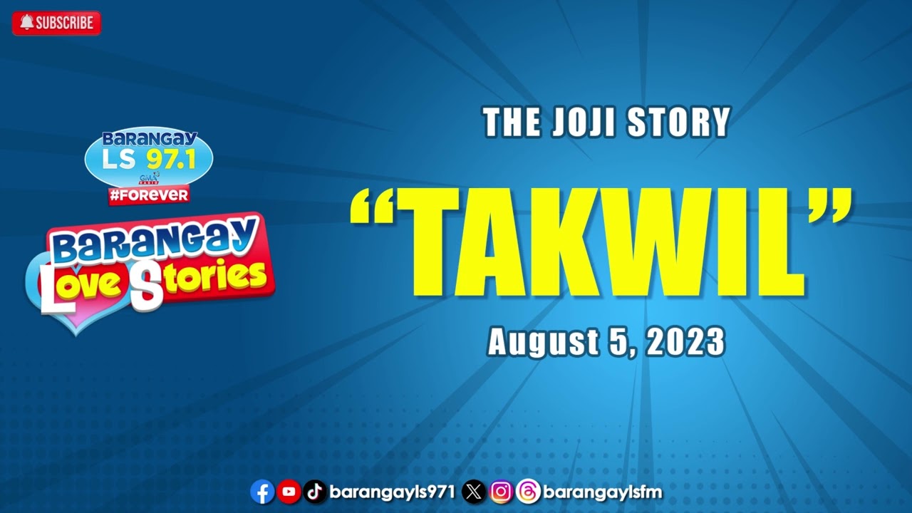 TAKWIL - JOJI | Papa Dudut | Barangay Love Stories
