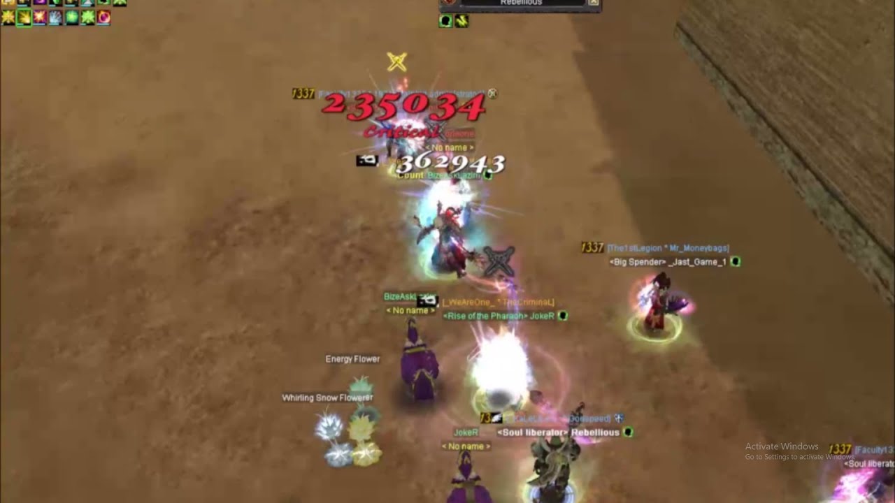 Silkroad Online - Theia - Immortals - Joker -Dw Wars 2 Vs Faculty Union Raped Victims
