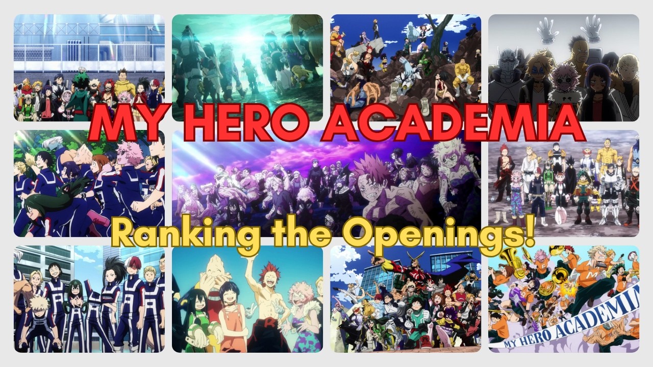 My Hero Academia: Ranking the Openings!