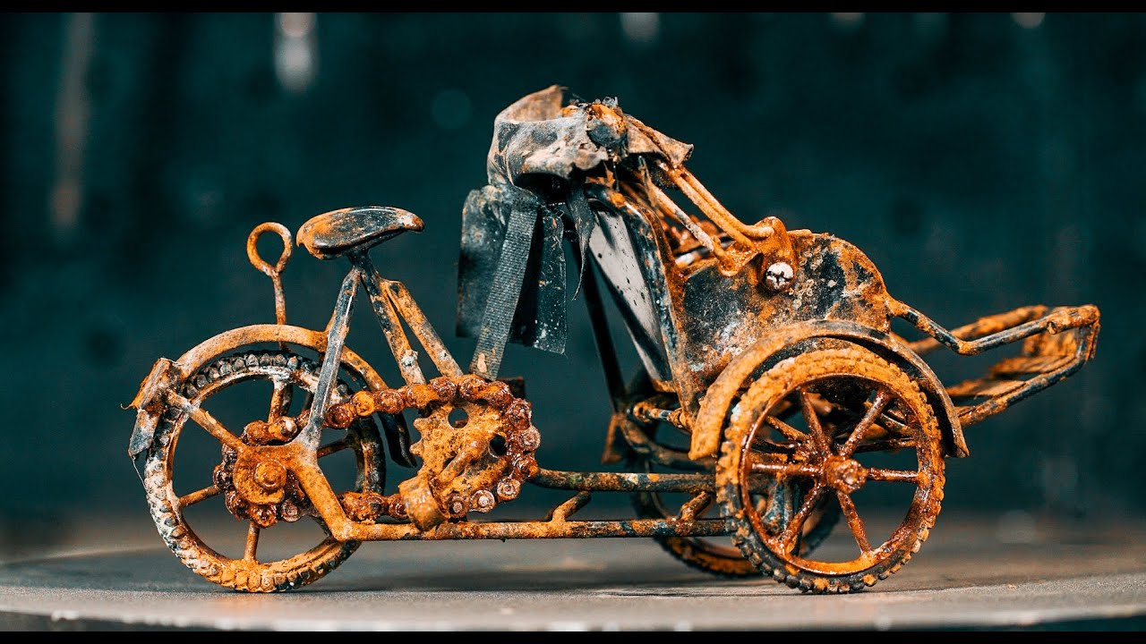 Rusty cyclo restoration - old cyclo restoration