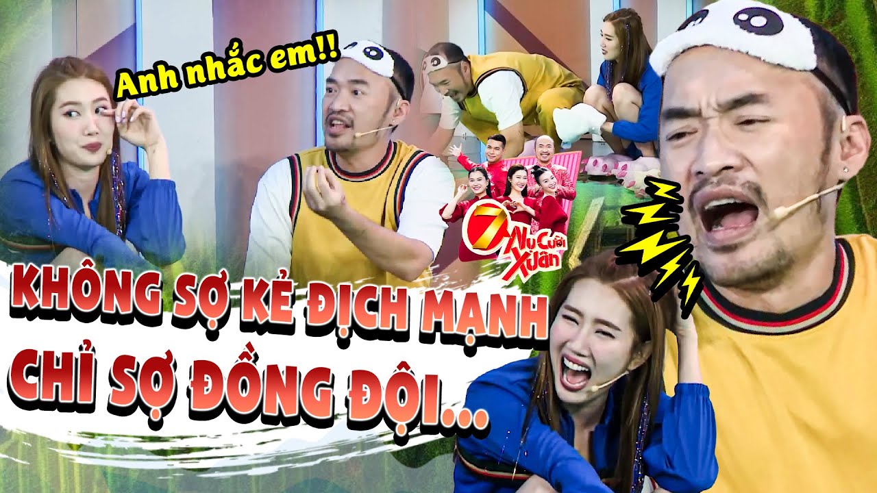 Cười Xỉu Khi Tiến Luật Bất Lực Với Đồng Đội Đòi Cho Báo Thủ Thúy Ngân Đăng Xuất |7 Nụ Cười Xuân 2025