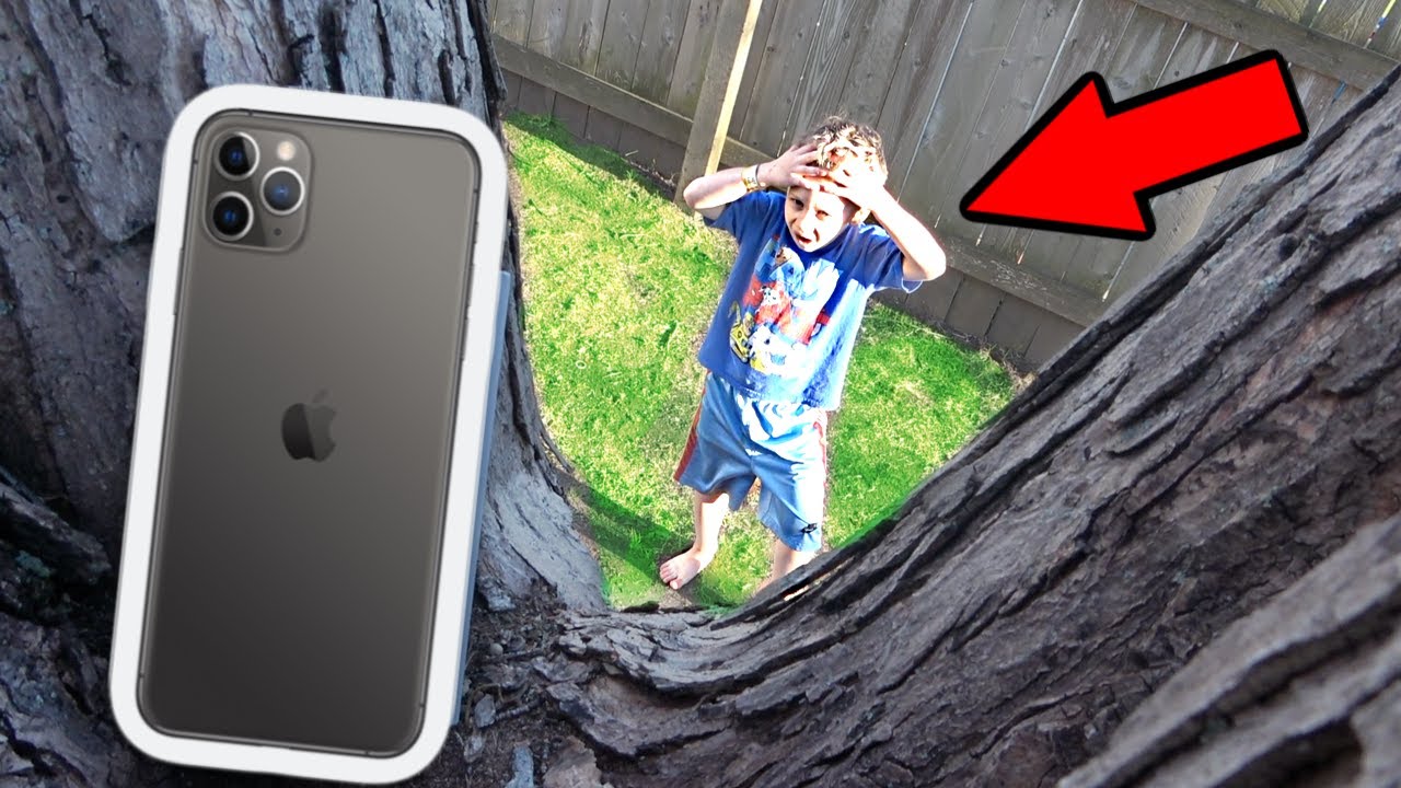 First to Find iPhone 11 Keeps It (HIDE AND SEEK) | Colin Amazing