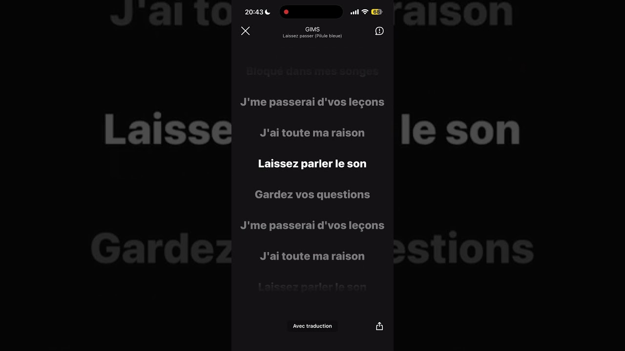 Gims - Laissez passer