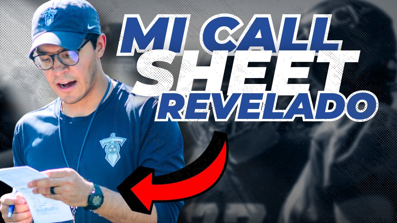 Qué llevo en mi CALL SHEET de juego (REVELADO)