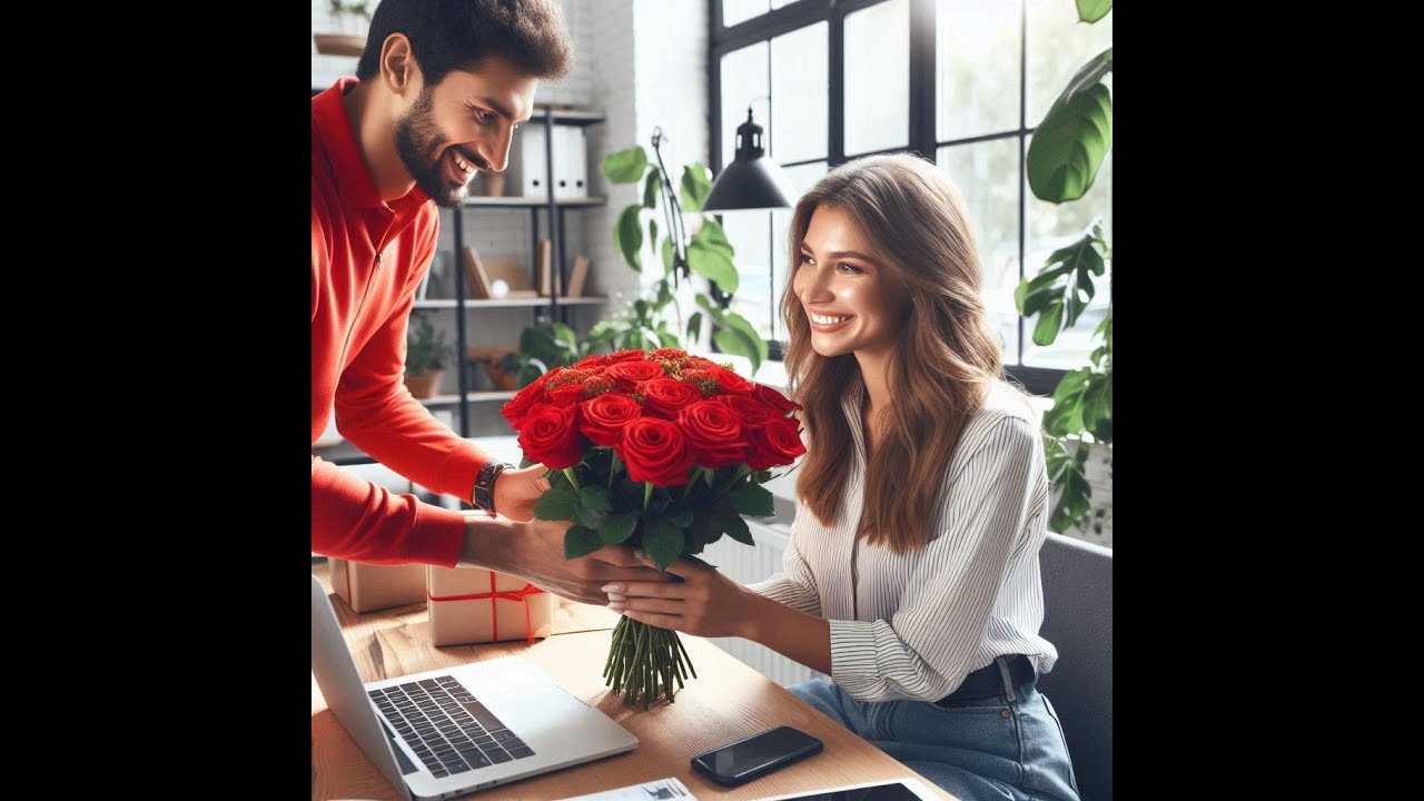 Invisible to Her Millionaire Boss — But When He Saw Her Receiving Flowers, He Burned With Jealousy