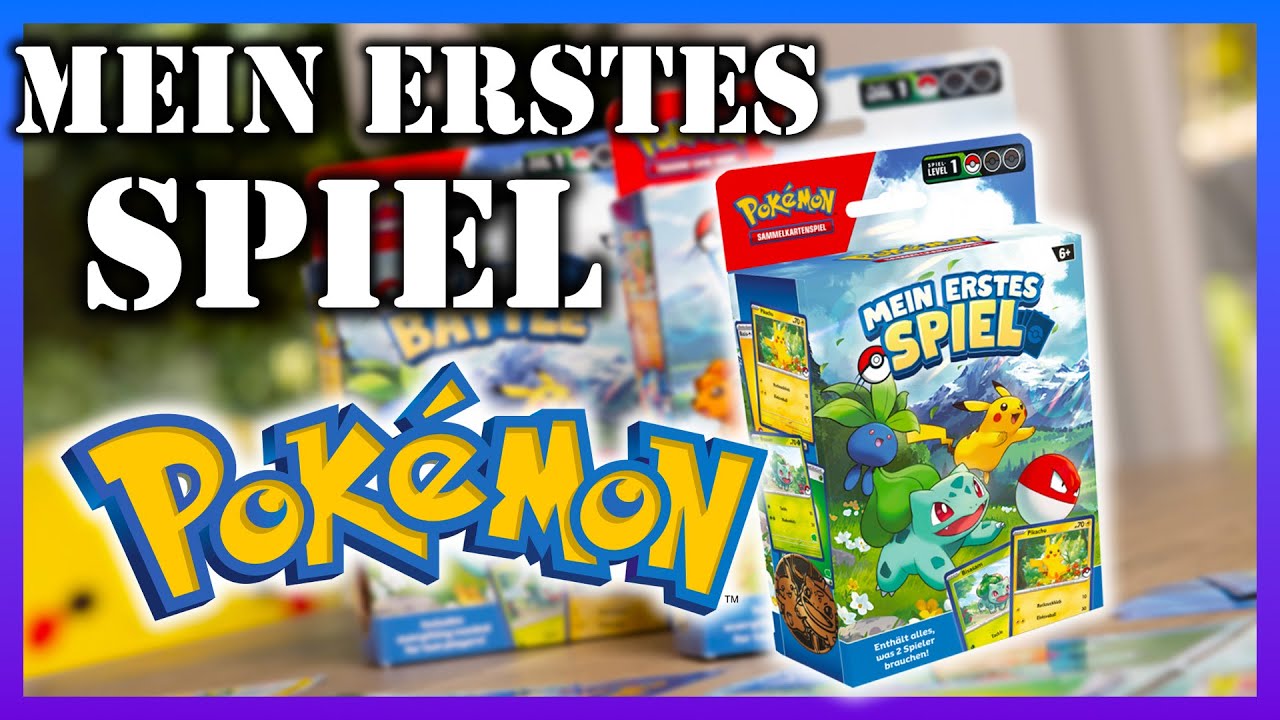 Pokémon Mein Erstes Spiel | ENDLICH FÜR UNSERE GANZ KLEINEN! | Pokémon Unboxing