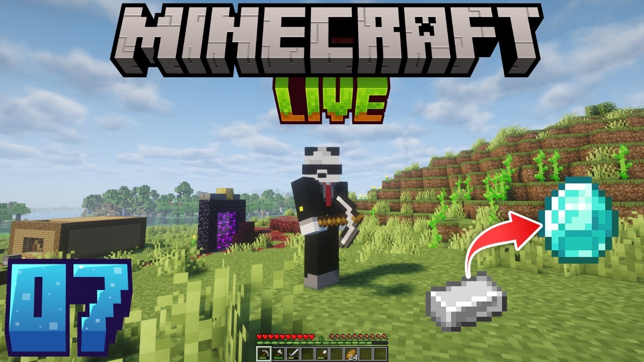 LIVE 🔴 Minecraft Diamond Mining 💎 | Deep Cave Exploration ⛏️