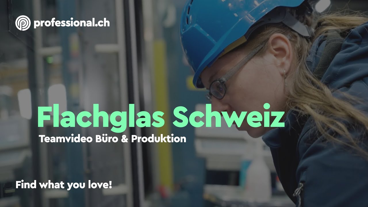 Glasklarer Einblick bei Flachglas Schweiz | professional.ch