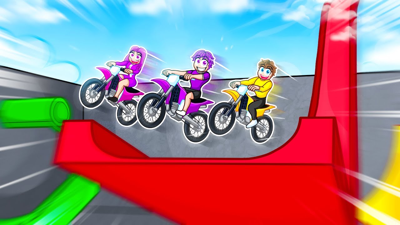 I Found a SECRET GIANT JUMP in Realistic BIKE SIMULATOR!