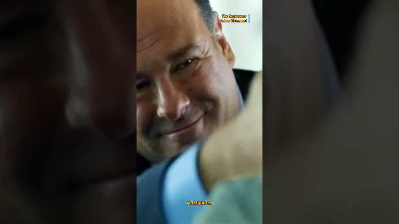 Life is short | The Sopranos advertisement | James Gandolfini