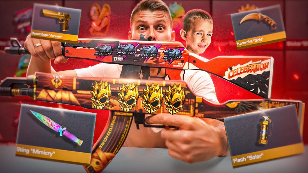 😎СОБРАЛ СЫНУ САМЫЙ ТОПОВЫЙ ИНВЕНТАРЬ В РЕАЛЬНОЙ ЖИЗНИ