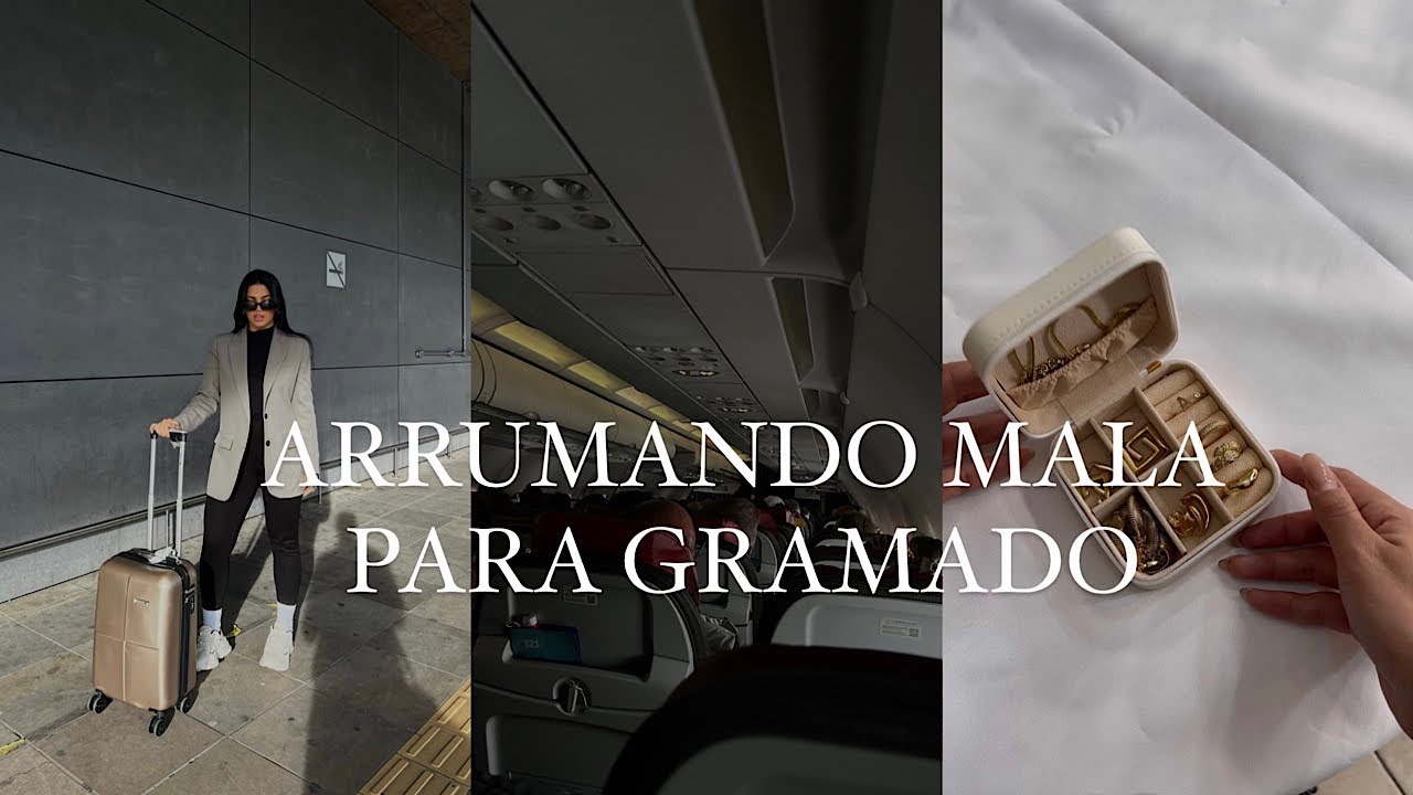 ARRUMANDO MALA PARA PASSAR ANIVERSÁRIO EM GRAMADO