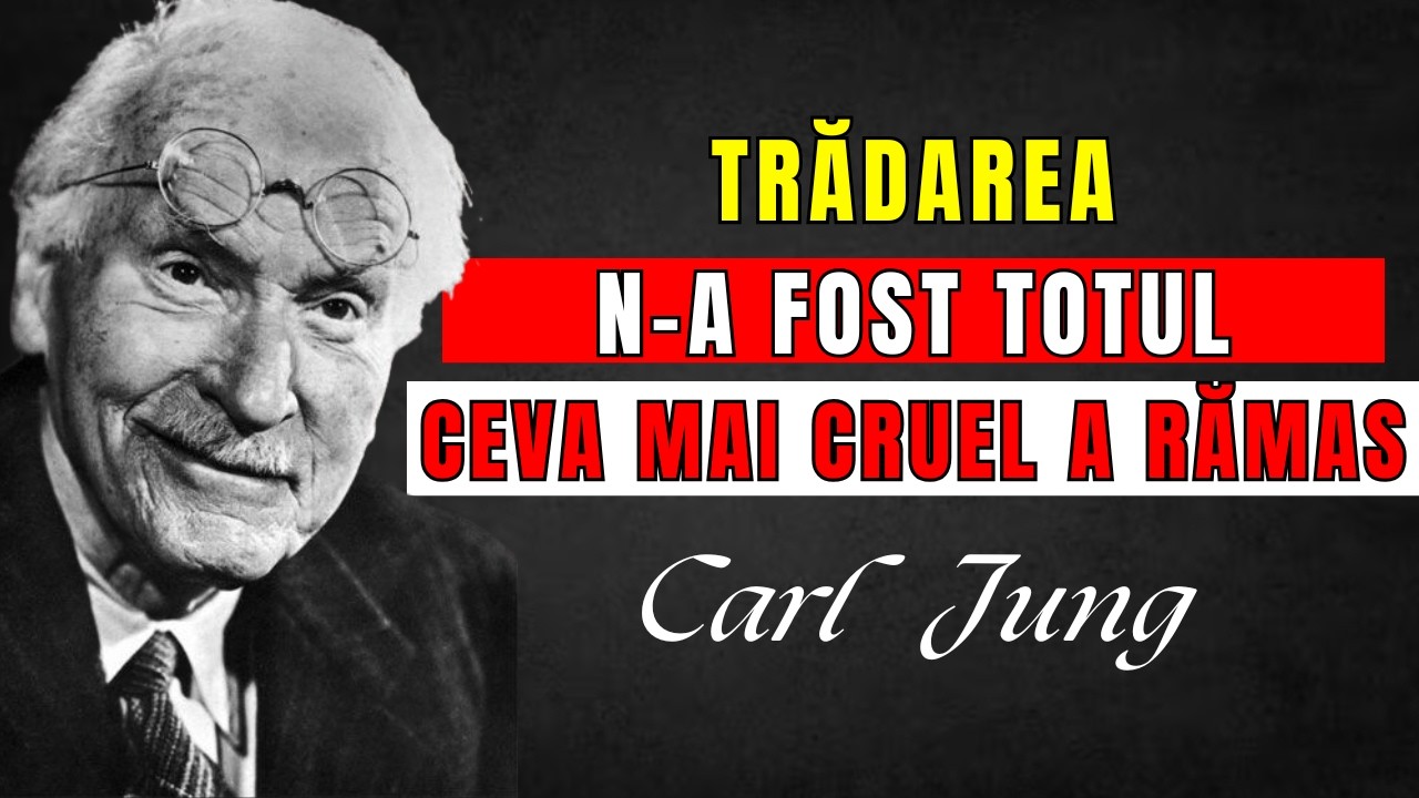 Această trădare nu a fost cea mai rea — a fost ceva mai crud | Carl Jung