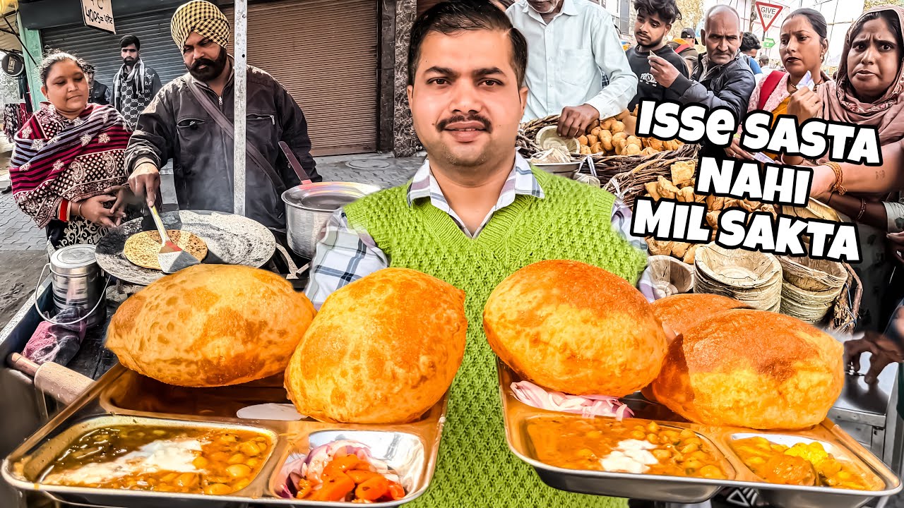 20/- Rs Only | India's BEST Street Food In Punjab | Indian Street Food Punjab