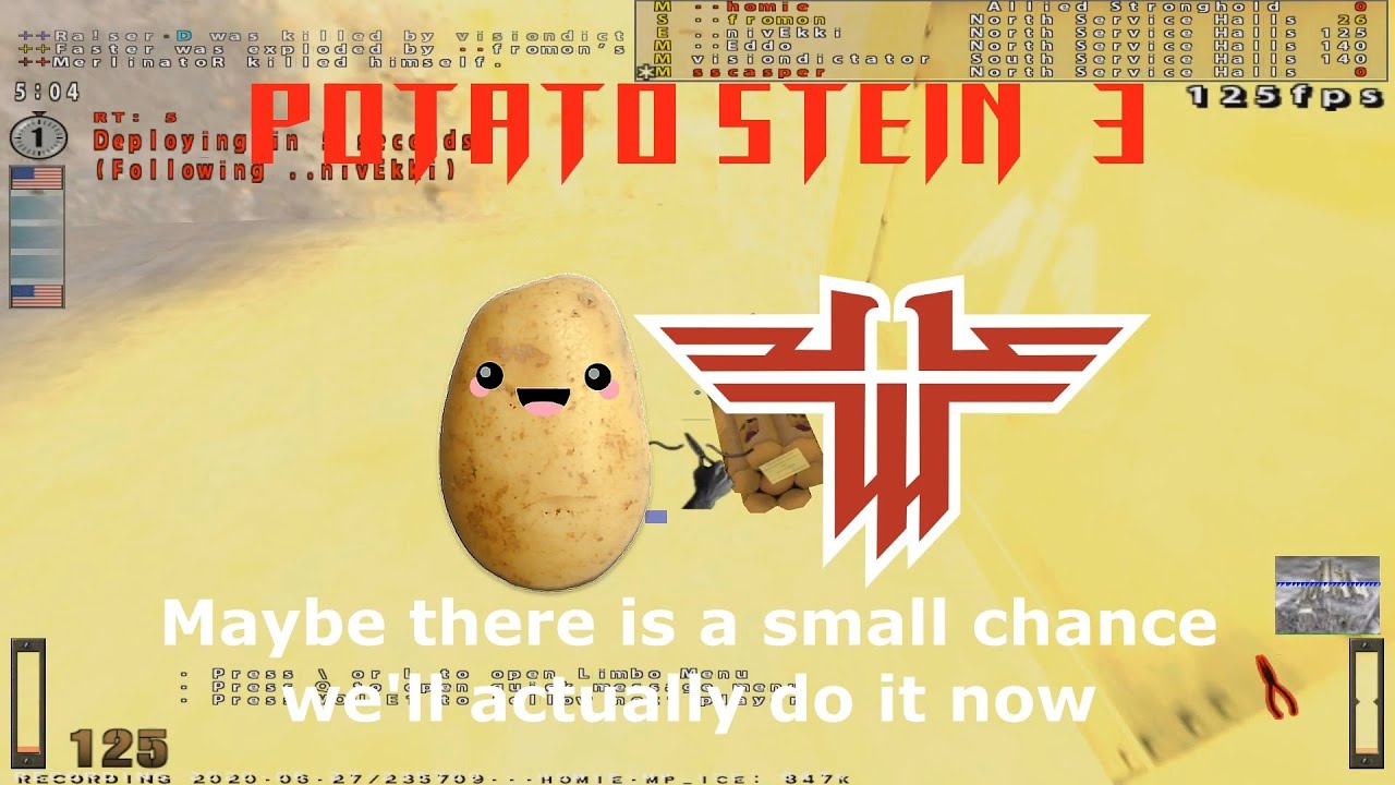 POTATOSTEIN #3 | TRY NOT TO LAUGH RTCW Fails and Funny Moments