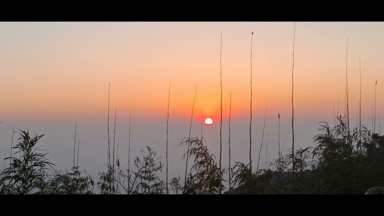  Sunrise 🌅 From Tiger 🐅 Hill Darjeeling..#vlog 