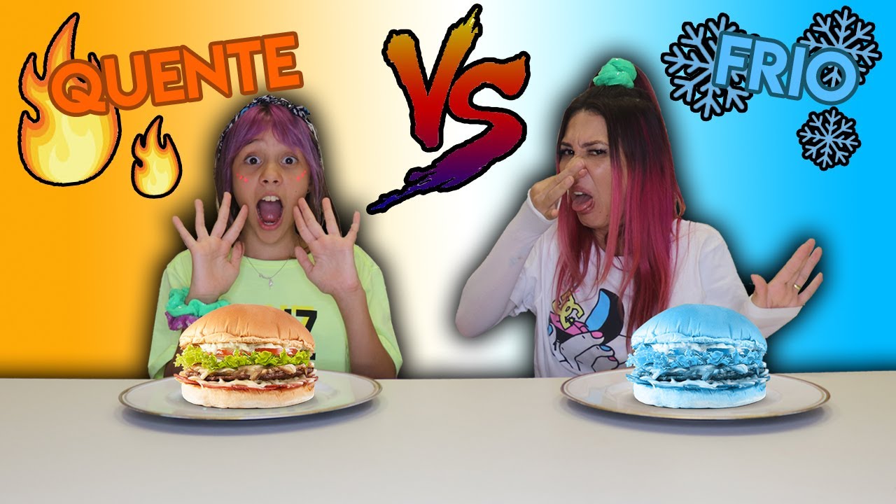 QUENTE OU FRIO DESAFIO com MALOUCOS | Mayumi