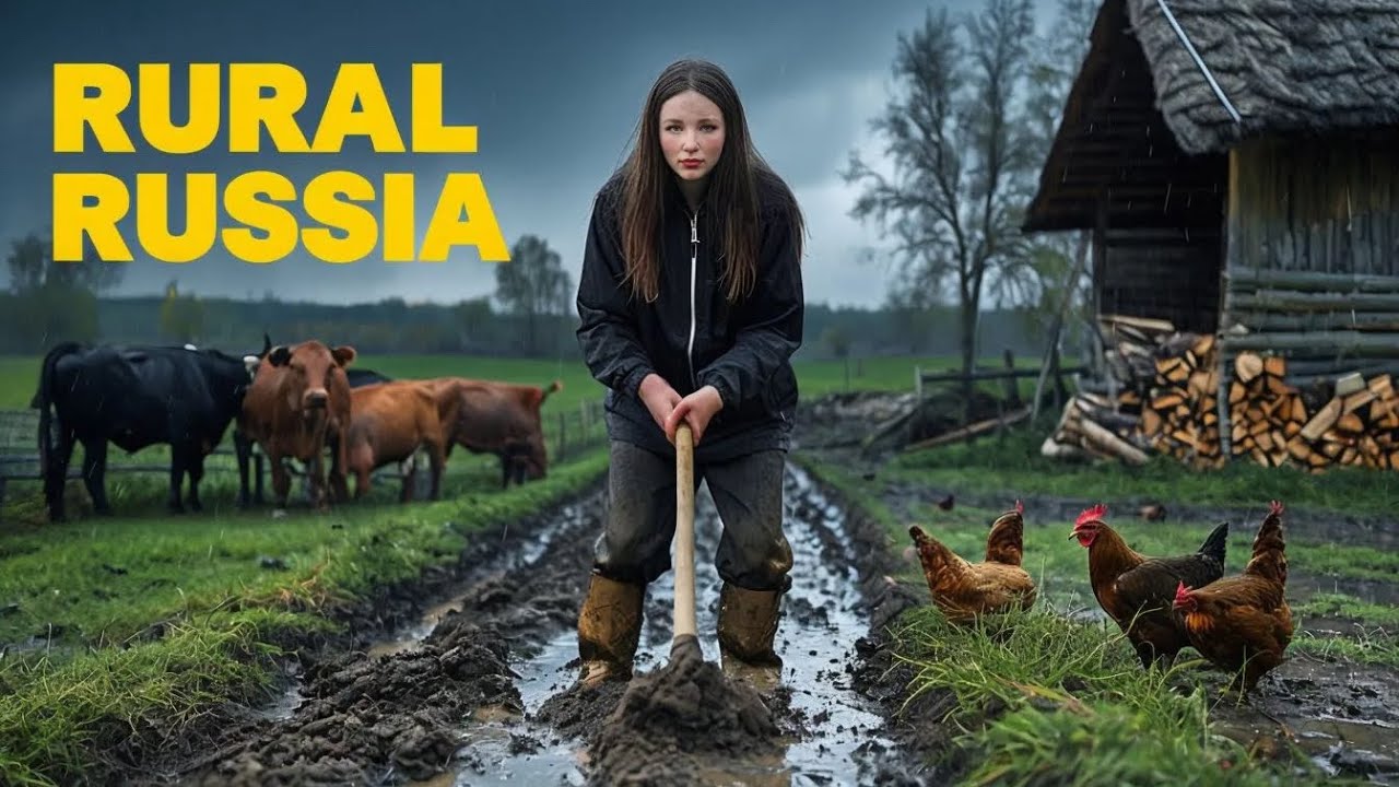 Daily Routine of a Country Girl in a SIBERIAN VILLAGE🐓Morning to Night Rural Lifestyle in Russia🪆