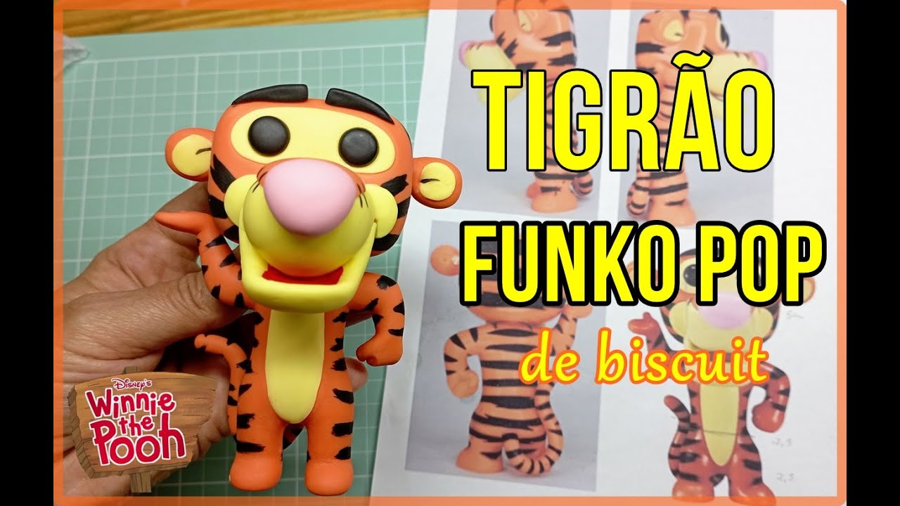 Tigr&atilde;o - FUNKO POP DE BISCUIT