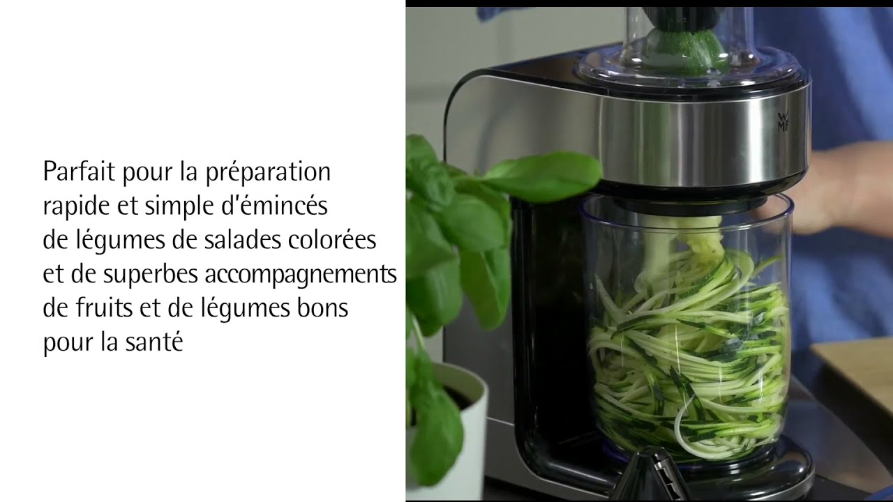 WMF KULT X Spiralizer / Coupe l&eacute;gumes spirales