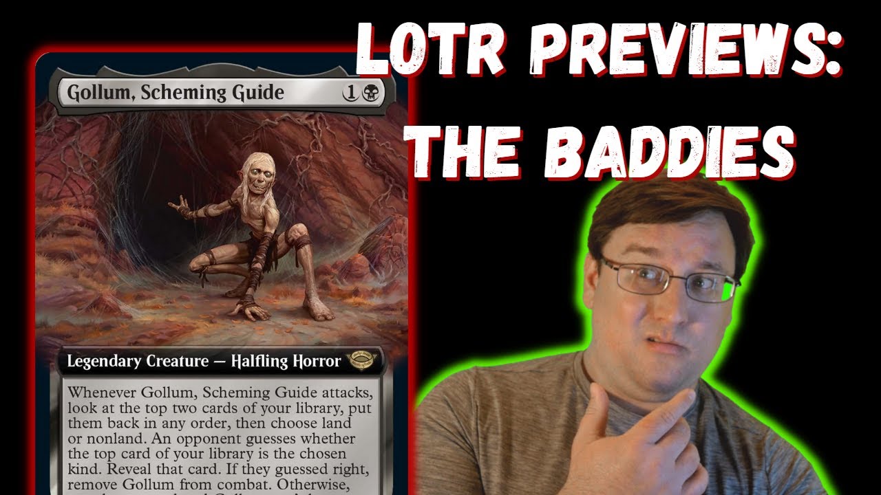 The Forces of Evil Card Previews for Lord of the Rings: Tales of Middle Earth (LTR)