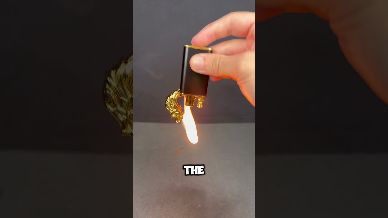 Which lighter can you use upside down?