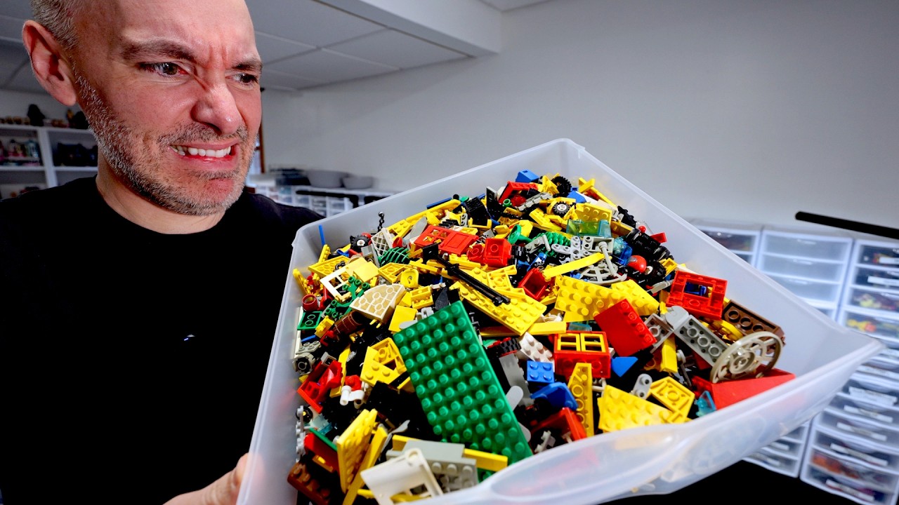 Determining the Fate of These Dirty Old Vintage LEGO Parts
