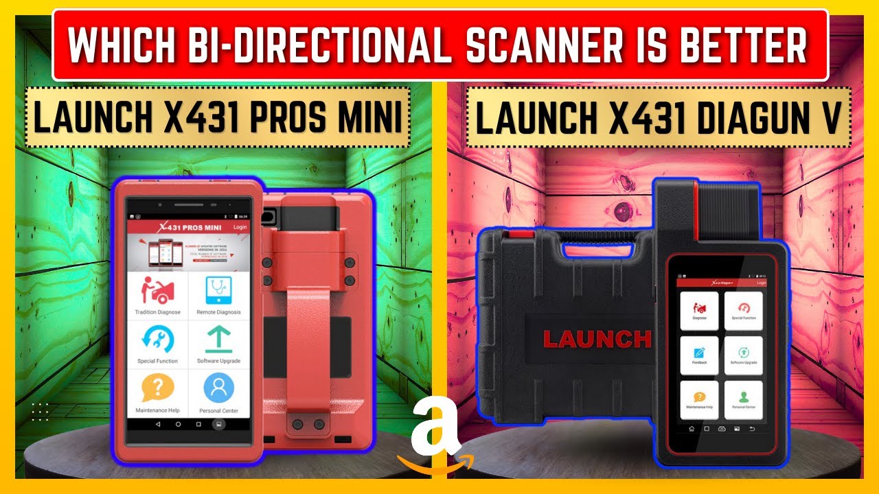 Launch X431 Pro Mini против X431 Diagun V | Какой двунаправленный сканер лучше?