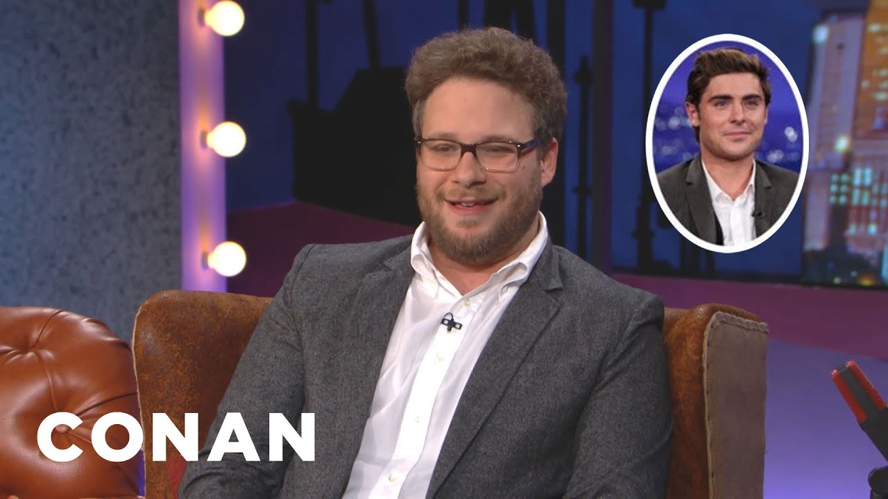 Seth Rogen's Man Crush On Zac Efron | CONAN on TBS