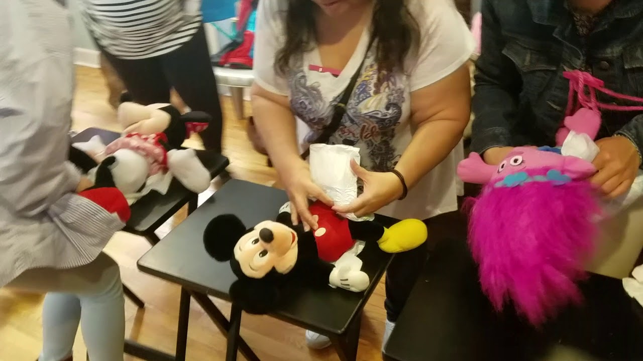 Toya's Baby Shower - Diaper changing game