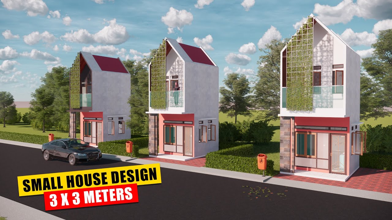 Tiny House Design (3x3 Meter) Modern House
