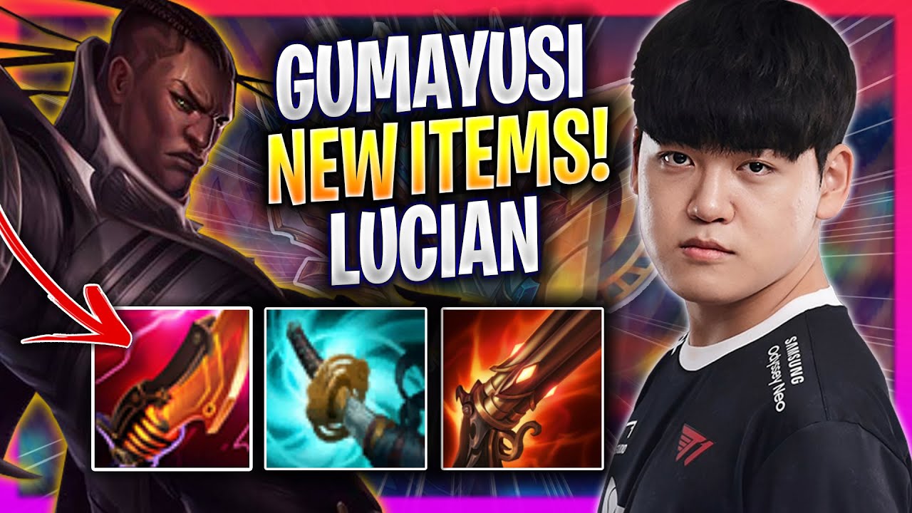 GUMAYUSI TRIES LUCIAN WITH NEW ITEMS! - T1 Gumayusi Plays Lucian ADC vs Varus! | Season 2024