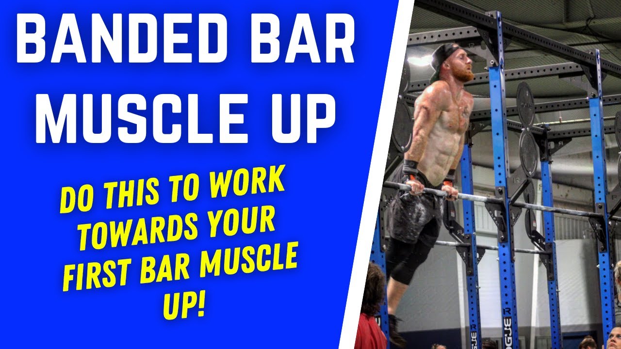Bar Muscle Up Drill | Banded Bar Muscle Up | K Squared Fitness