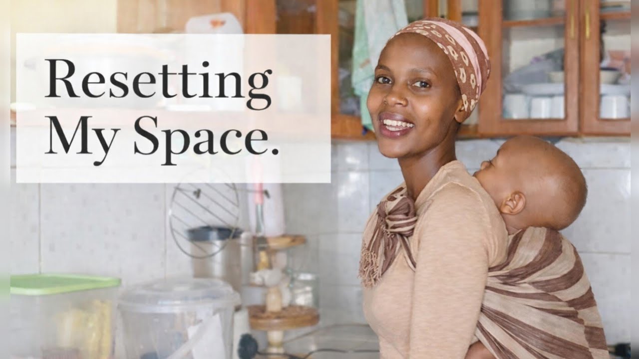 Deep Cleaning & Reorganizing My Dusty Kitchen With My Baby 🧼✨ | Real Mom Life