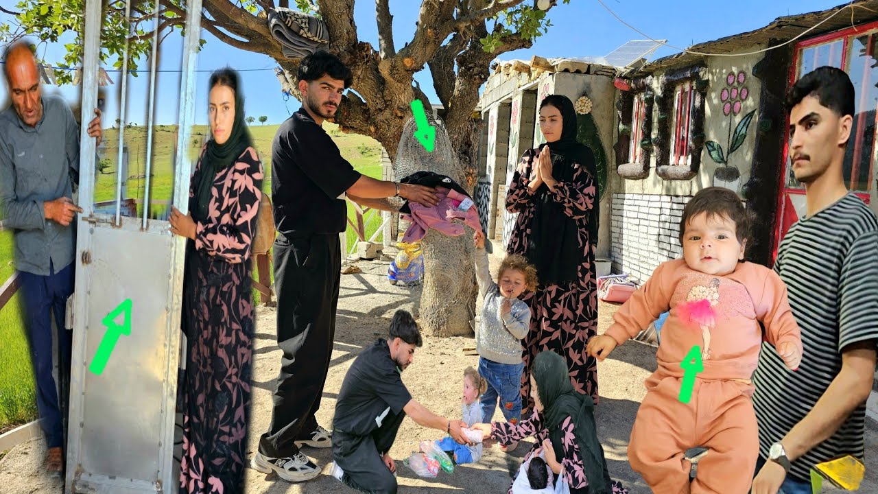 Why did the nomadic mother leave the mountain? For the survival of her children in the mountains!