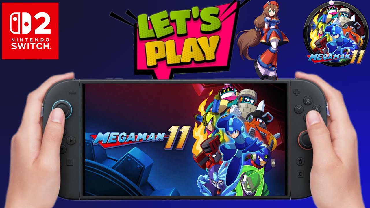 Switch 2 Power Meets Mega Man 11 !!!