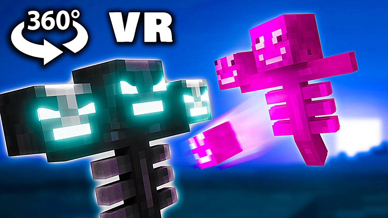 WITHER LIFE 360° VR - Minecraft Animation