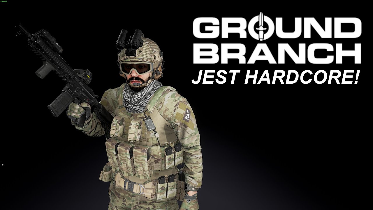 Najbardziej HARDCOROWY symulator sił specjalnych - GROUND BRANCH