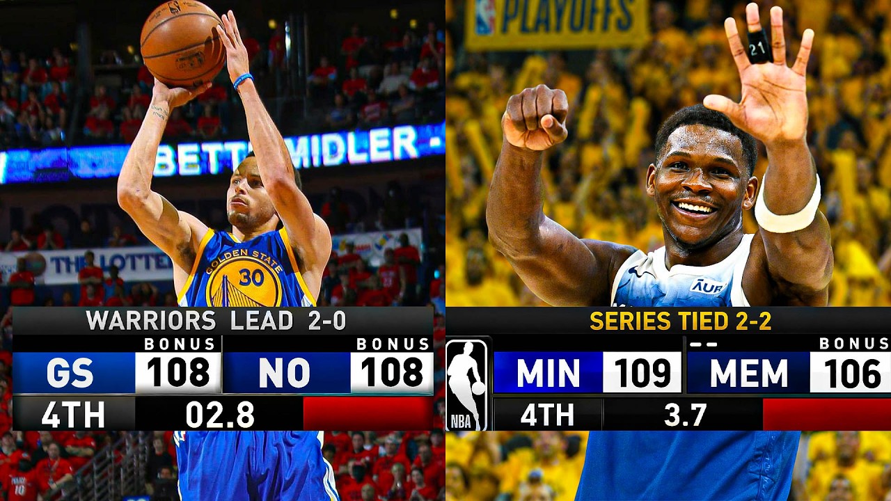 Most CLUTCH NBA Playoffs Moments! ⚠️
