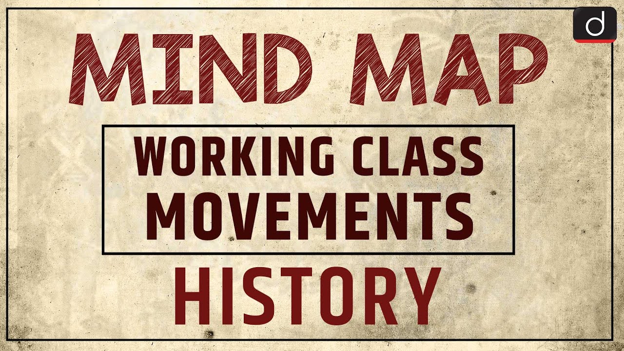 Working Class Movements &ndash; MINDMAP | Drishti IAS English