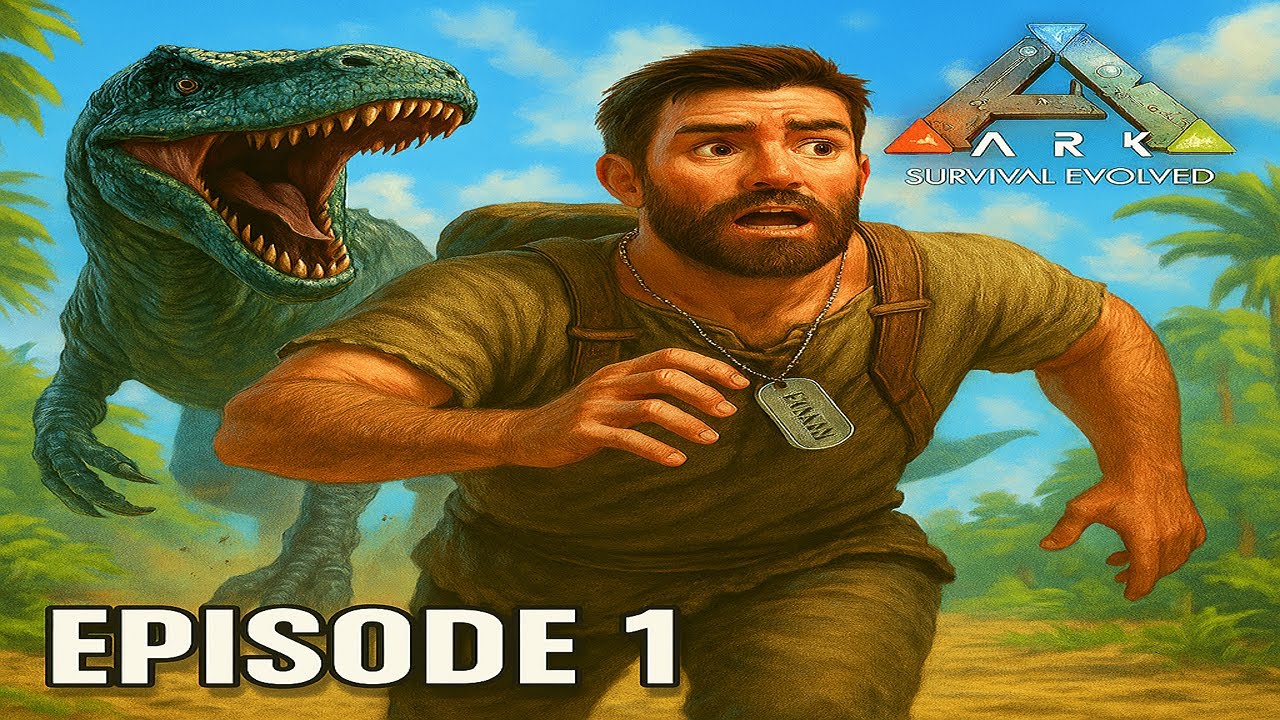 Noob Trying to Finish Ark For The First Time!!! Episode 1(Lots of suffering)